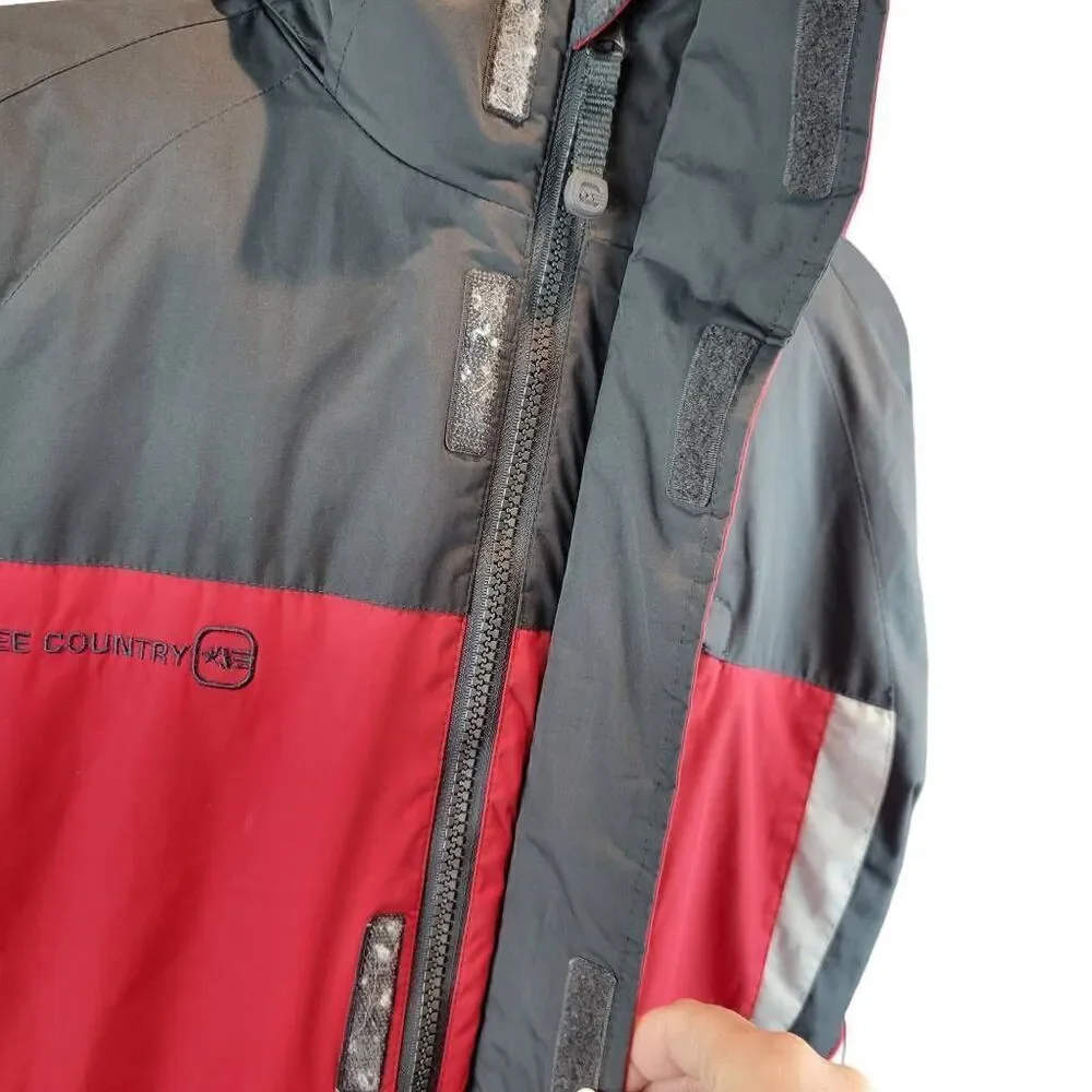 Free Country Sportswear Performance Outdoor Sports Hooded Jacket Coat